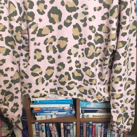 Show Me Your Mumu  Cheetah Kit Hoodie /Sweatshirt Sz M - Picture 7 of 8